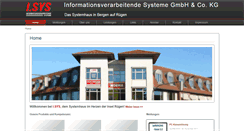 Desktop Screenshot of isys-web.de