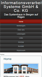 Mobile Screenshot of isys-web.de