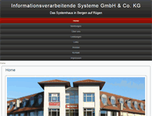 Tablet Screenshot of isys-web.de